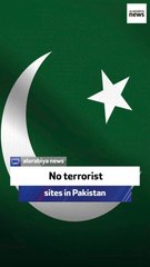 Pakistani defense minister: No terrorist sites in Pakistan