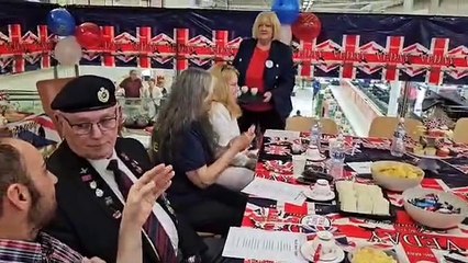 Burnley's Tesco store hosts VE Day 80th anniversary party for veterans