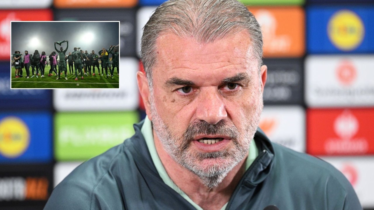 WATCH: Ange Postecoglou erupts at journalist after Tottenham reach Europa League final