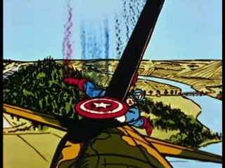S01E03 l Midnight in Greymoor Castle l Captain America 1966 Cartoon