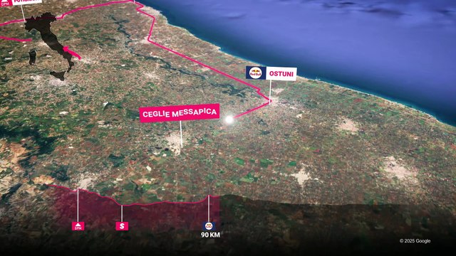 Giro 2025, Étape 4 : Alberobello - Lecce, parcours, profil et horaire - Cyclisme - Giro