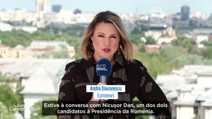 "Quero que a Roménia mantenha a sua orientação pró-ocidental", diz Dan, candidato à presidência