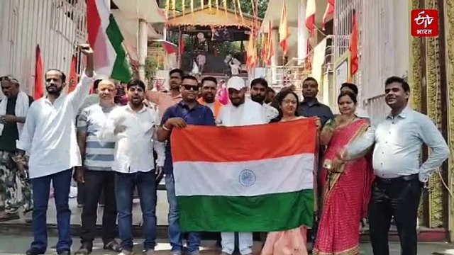 भारत माता की जय के नारों के गूंजा पहाड़ी मंदिर, सेना की सलामती के लिए की भोलेनाथ की पूजा