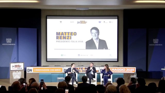 Renzi - SCELTE PER TEMPI DIFFICILI (09.05.25)