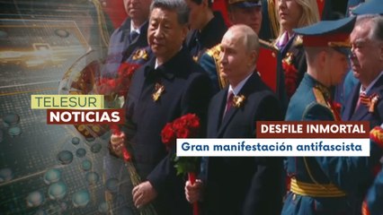 Rusia conmemoró el Día de la Victoria soviética sobre los nazis