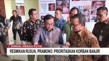 Resmikan 723 Unit di Rusun Jagakarsa, Pramono Anung: Prioritaskan Korban Banjir