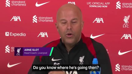 'We both know where he is going' - Slot breaks silence on Trent to Madrid