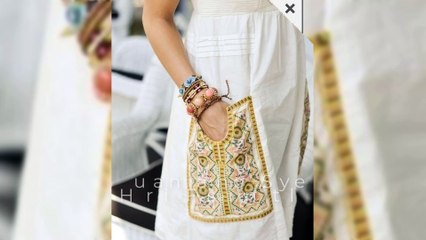 Pocket designs for dresses|pocket wali kurti ke design|pocket design
