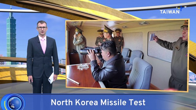 North Korean Leader Kim Jong Un Supervises Missile Test