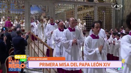 EL PAPA LEÓN XIV CELEBRA SU PRIMERA MISA