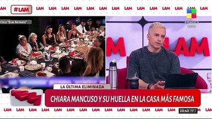 Chiara Mancuso rompió el silencio sobre el video del yate con futbolistas