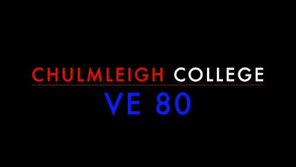 Chulmleigh College Year 7 VE Day 80 tribute (Chulmleigh Academy Trust/ Mid Devon Drones)