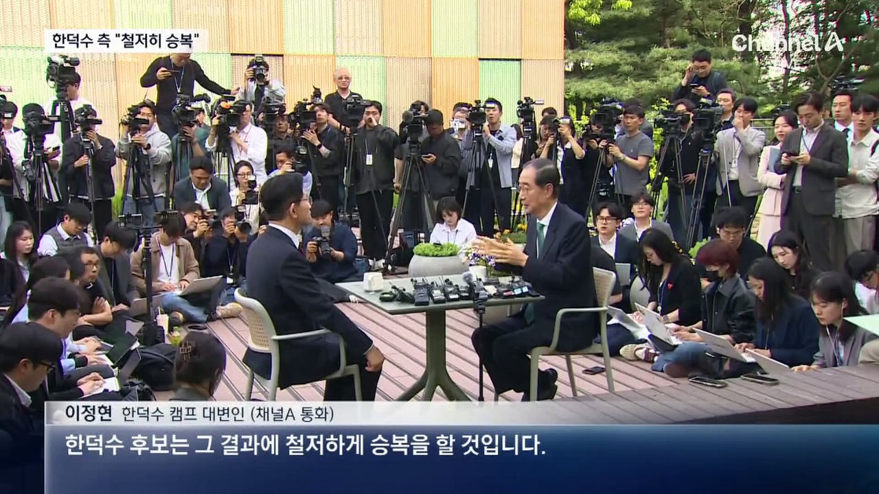 한덕수 측 “여론조사 어떤 결과 나오든 승복”