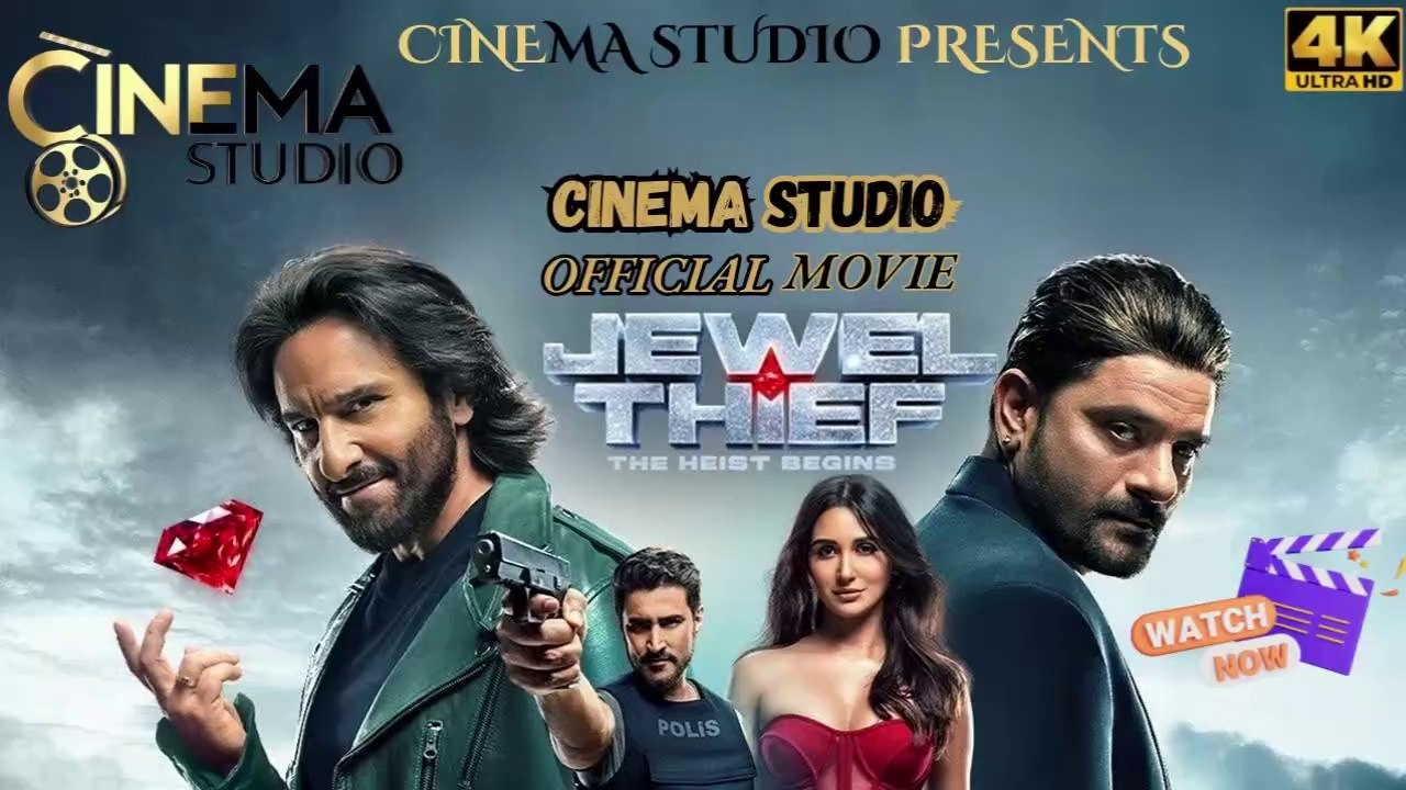 Jewel Thief: The Heist Begins (2025) | Full Movie | Saif Ali Khan | Hindi Action Thriller | Urdu Dubbed | Watch Now on Cinema Studio! | #cinemastudio #JewelThief #SaifAliKhan #JaideepAhlawat #HeistThriller #UrduDubbed #NetflixIndia #DiamondHeist #2025