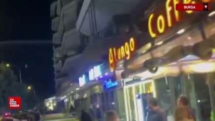 Bursa'da yüksek sesli müzikle geçen araçlara hortumla su sıktı