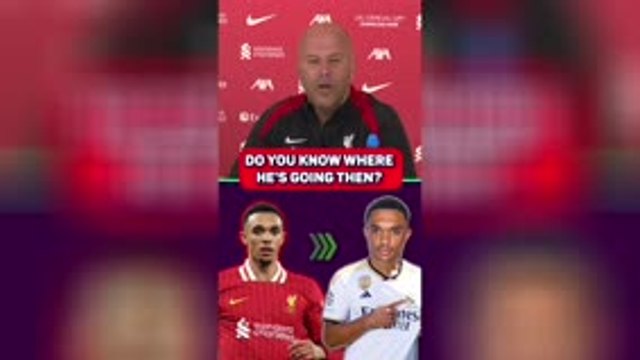 Slot breaks silence on Trent to Madrid