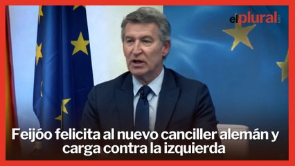 Feijóo felicita a Metz y carga contra la izquierda: "Socialistas sensatos, no como los de aquí"