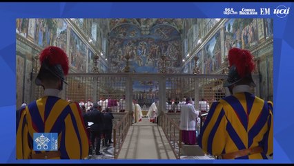 Papa Leão XIV celebra primeira missa