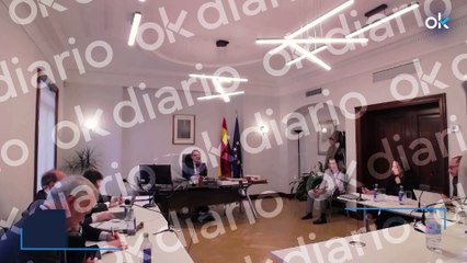 La bronca de Peinado con Bolaños: "No me conteste con evasivas, la pregunta es muy concreta"
