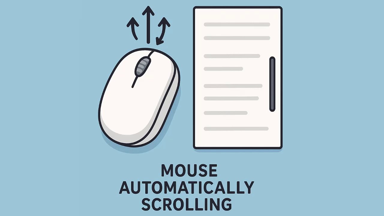 How do I stop my mouse from auto-scrolling on Windows 11 / 10