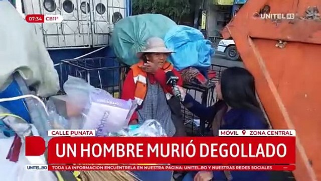 Hallan a un hombre sin vida en plena vía pública, se presume que fue degollado