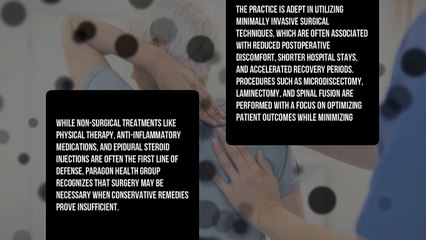Thinking About Back Surgery Here's What Paragon Health Group Offers