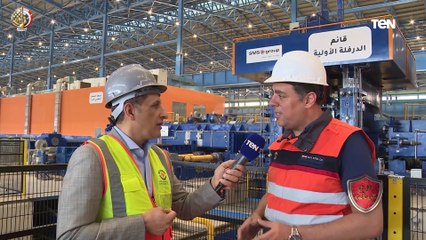 لقاء خاص مع مسؤول التدريب والصيانة بـ شركة السويس للصلب وشرح تفصيلي لطبيعة العمل