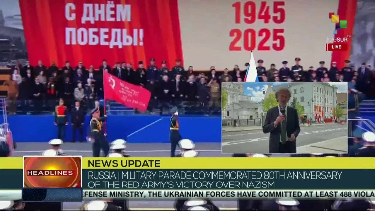 Russia, Military Parade commemorated 80th anniversary of the Red Army´s Victory over Nazism