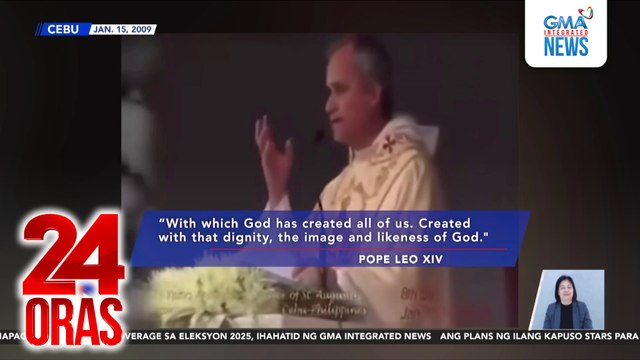 Pope Leo XIV, 'di bababa sa 5 beses bumisita sa Pilipinas bago mapiling Santo Papa | 24 Oras