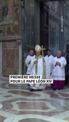 Première messe pour le pape Léon XIV