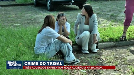 Crime do trisal: três suspeitos enfrentam nova audiência