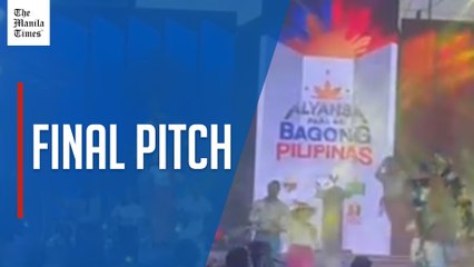 Marcos, Alyansa end campaign on a high note