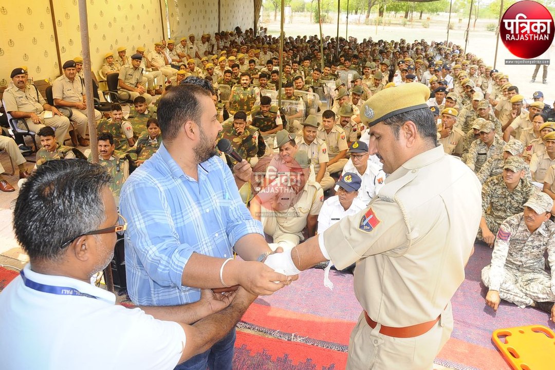 आपदा के लिए तैयार, यहां 400 से अ​धिक जवानों को दिया प्र​शिक्षण, घायलों को तुरंत दे सकेंगे प्राथमिक उपचार