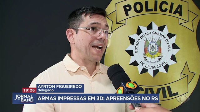 Polícia apreende armas fabricadas em impressoras 3D