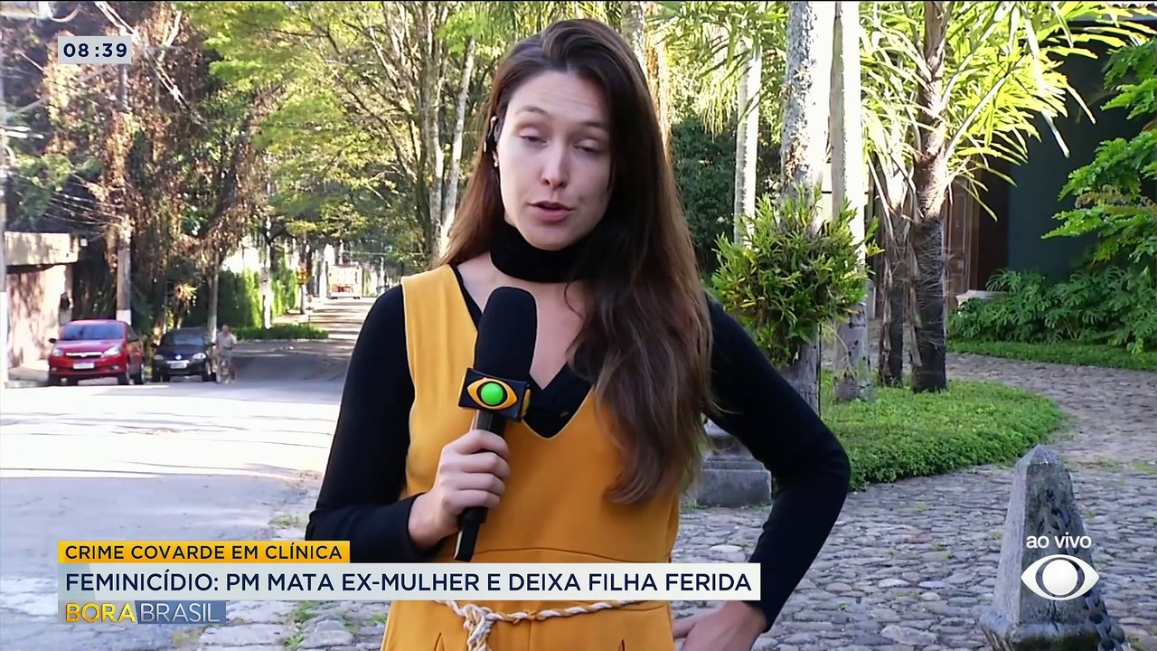 PM invade clínica de estética, mata ex e fere filha a tiros em Santos (SP)