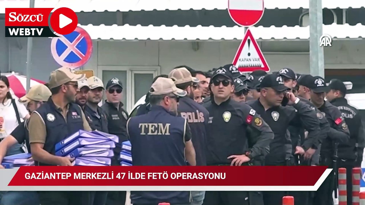 Gaziantep merkezli 47 ilde FETÖ operasyonu: 225 şüpheli yakalandı