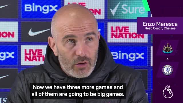 Chelsea cannot afford to calculate Champions League qualification - Maresca