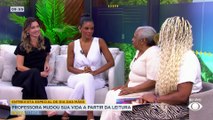 Professora conta como mudou de vida a partir da leitura e influência da mãe