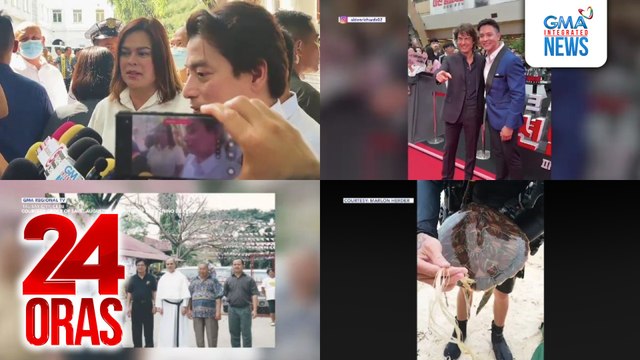 24 Oras: (Part 2) VP Duterte, naghain ng counter-affidavit sa reklamo laban sa kanya ng NBI; mga ginamit ni ngayo'y Pope Leo xiv sa Pilipinas at iba pang memorabilia, ingat na ingat ng mga Pinoy; Alden Richards, na-meet at nakausap ang..., atbp.