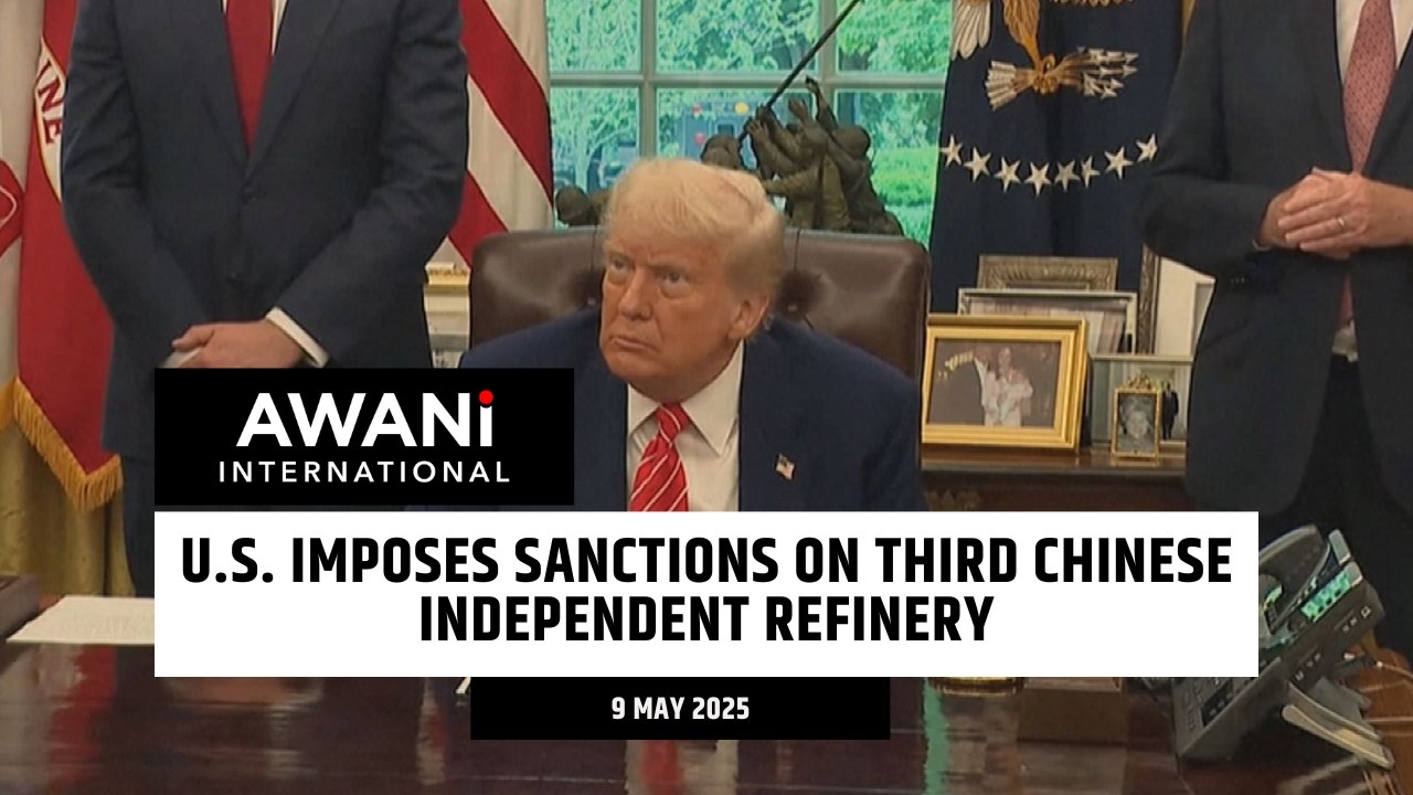 U.S. imposes sanctions on third chinese independent refinery