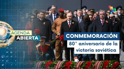 Agenda Abierta 09-05: Líderes mundiales realizan ofrenda floral en Rusia