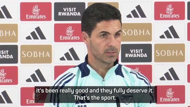 Arteta confirms Arsenal will give Liverpool a guard of honour
