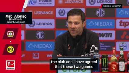'The right moment' - Xabi Alonso announces Leverkusen departure