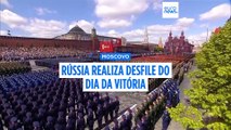 Rússia organiza desfile do Dia da Vitória, em Moscovo, em plena guerra com a Ucrânia