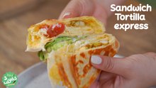 Sandwich Tortilla express - Dbara khef lef 3 Ep 75