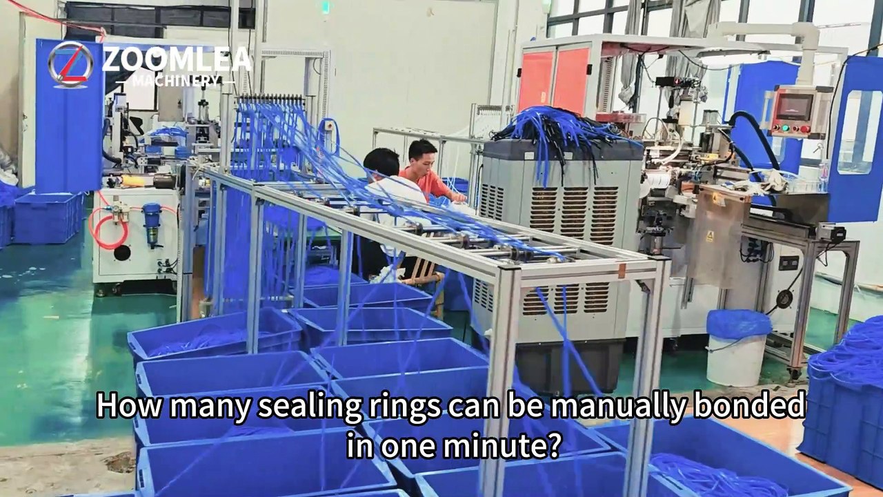 Produce over 60 sealing rings in 1 minute! The boss laughed at the efficiency of the Seal ring bonding machine