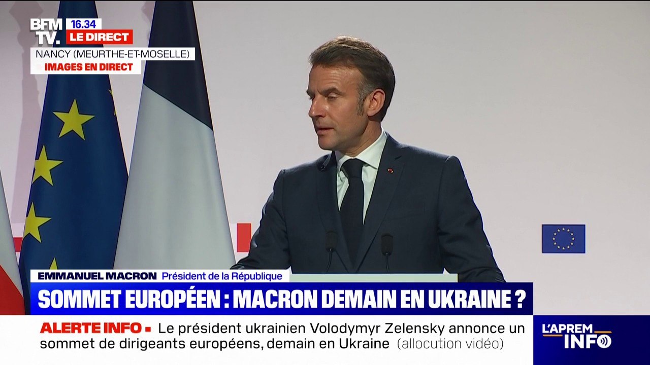 Sommet européen: "Nous ne pouvons pas réussir tout seul", assure Emmanuel Macron