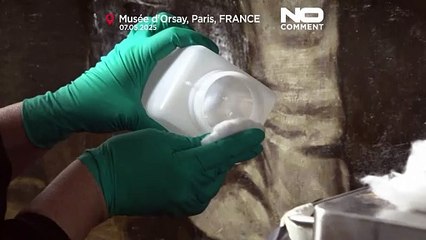Watch the live restoration of Courbet's masterpiece at Musée d'Orsay
