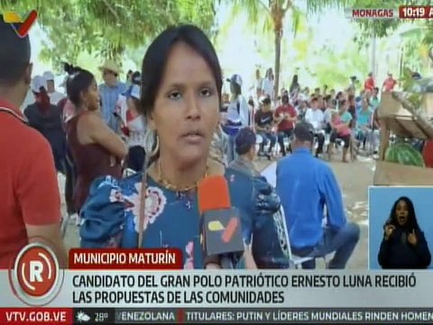 Monagas | Trabajadores del campo de Maturín expresan su apoyo al candidato del GPPSB Ernesto Luna