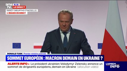 Donald Tusk, Premier ministre polonais: "Nous sommes capables de nous débrouiller dans une situation de menace venant des forces anti-européennes"